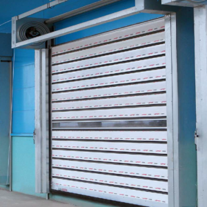 PUERTA ESPIRAL de alta velocidad